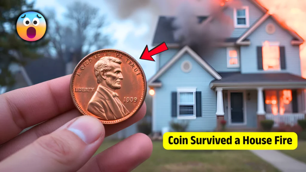 This Coin Survived a House Fire